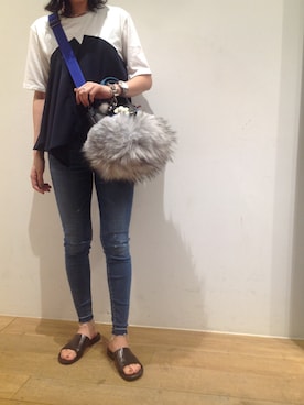 岡田さん（レディース・162cm）の夏コーディネート