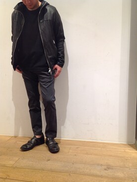 「B2nd」｜「アイテム（その他アウター）」を使った、岡田さん（メンズ・170cm）の夏コーディネート