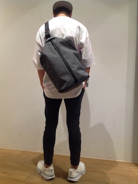 「surt」｜「アイテム（帽子）」を使った、岡田さん（メンズ・175cm）の夏コーディネート
