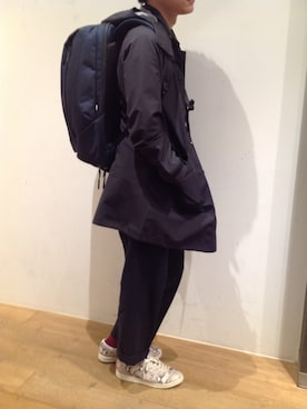 「AER」｜岡田さん（メンズ・172cm）の夏コーディネート