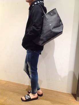 岡田さん(メンズ・172cm)の夏コーディネート