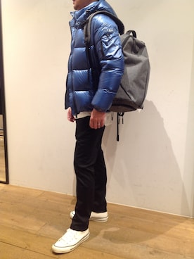 「AER」｜岡田さん（メンズ・171cm）の秋コーディネート