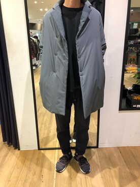 「ミノトール」｜「アイテム（ジャケット/アウター）」を使った、岡田さん（メンズ・185cm）の秋コーディネート