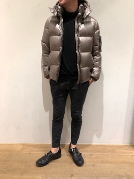 「ミノトール」｜「アイテム（ジャケット/アウター）」を使った、岡田さん（メンズ・175cm）の秋コーディネート