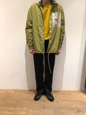 「ミノトール」｜岡田さん（メンズ・185cm）の秋コーディネート