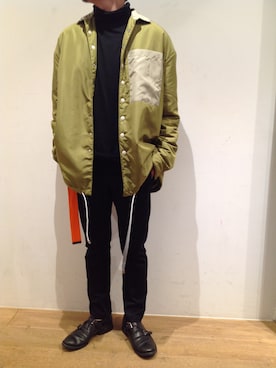 「ミノトール」｜岡田さん（メンズ・175cm）の秋コーディネート