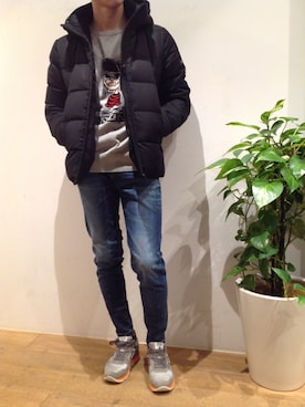 岡田さん（メンズ・172cm）の秋コーディネート