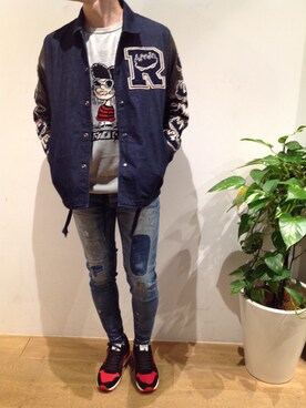 岡田さん(メンズ・172cm)の秋コーディネート