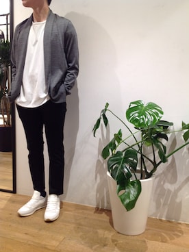 岡田さん（メンズ・172cm）の秋コーディネート