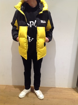 「AKOMPLICE（アコンプライス）のアイテム」を使った、岡田さん（メンズ・175cm）の秋コーディネート