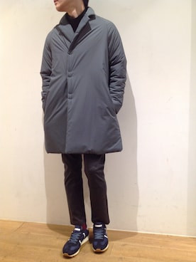 「B2nd」｜「アイテム（その他アウター）」を使った、岡田さん（メンズ・172cm）の秋コーディネート