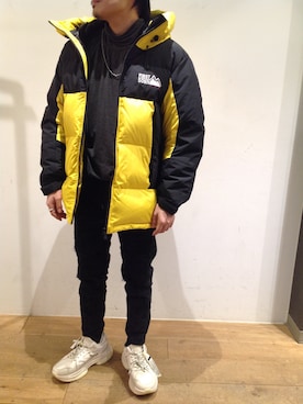 「B2nd」｜「アイテム（その他アウター）」を使った、岡田さん（メンズ・158cm）の秋コーディネート