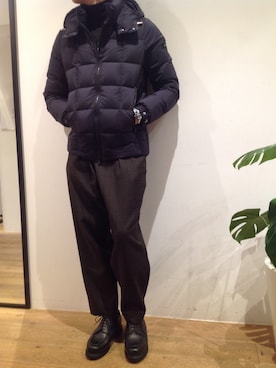 岡田さん（メンズ・158cm）の冬コーディネート