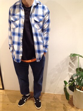 「MAREA ERRE（マレアエッレ）のアイテム」を使った、岡田さん（メンズ・165cm）の冬コーディネート