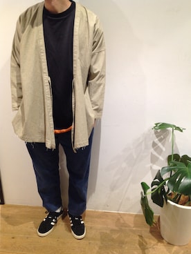 「MAREA ERRE（マレアエッレ）のアイテム」を使った、岡田さん（メンズ・165cm）の冬コーディネート