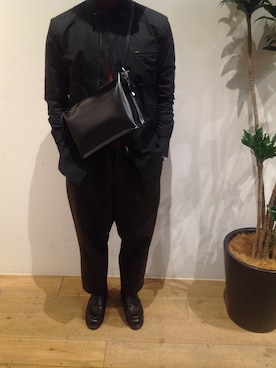 岡田さん（メンズ・175cm）の冬コーディネート