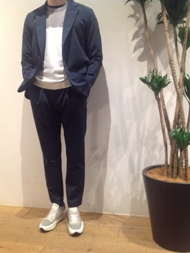 岡田さん（メンズ・172cm）の冬コーディネート