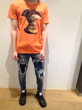岡田さん(メンズ・173cm)の夏コーディネート