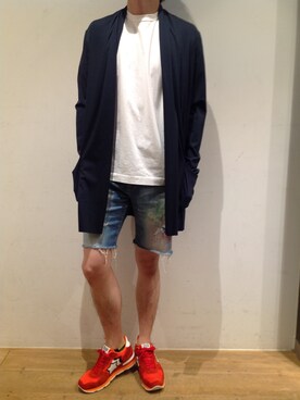 岡田さん(メンズ・170cm)の夏コーディネート