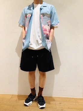 岡田さん（メンズ・172cm）の夏コーディネート