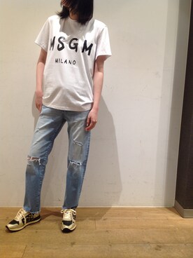 岡田さん(レディース・158cm)の夏コーディネート