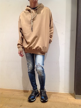 岡田さん（メンズ・172cm）の秋コーディネート