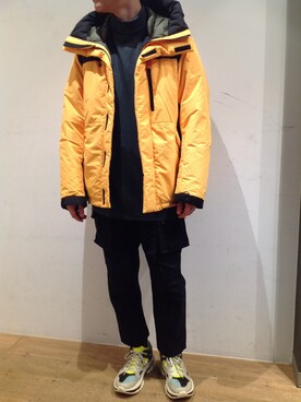 「GALLERY DEPT.」｜岡田さん（メンズ・172cm）の秋コーディネート