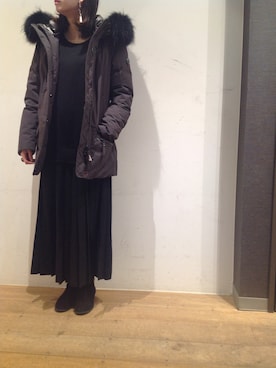 岡田さん（レディース・158cm）の秋コーディネート