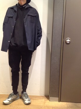 岡田さん(メンズ・172cm)の冬コーディネート