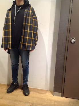 岡田さん（メンズ・170cm）の冬コーディネート