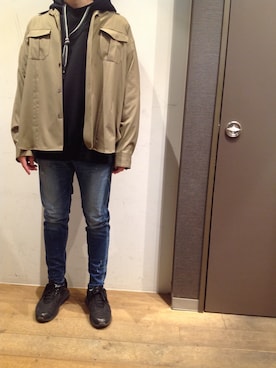 岡田さん（メンズ・170cm）の冬コーディネート