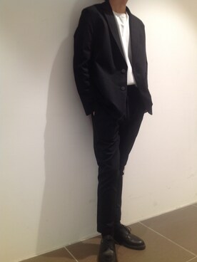 岡田さん（メンズ・172cm）の冬コーディネート