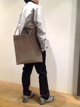 岡田さん（メンズ・172cm）の冬コーディネート