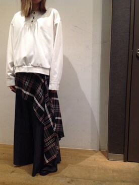 岡田さん（レディース・158cm）の春コーディネート