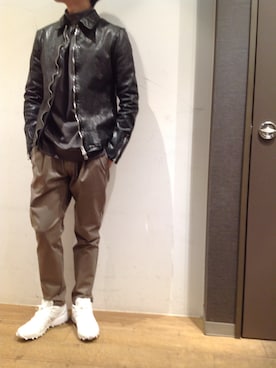岡田さん(メンズ・172cm)の春コーディネート