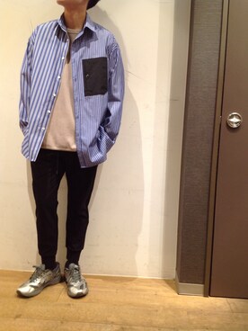岡田さん(メンズ・172cm)の春コーディネート