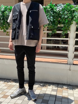 岡田さん（メンズ・182cm）の春コーディネート