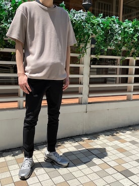 岡田さん（メンズ・180cm）の春コーディネート