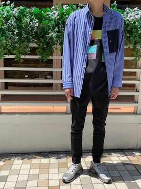 岡田さん（メンズ・179cm）の春コーディネート