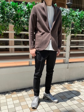 岡田さん（メンズ・180cm）の春コーディネート