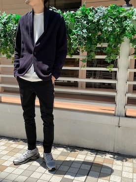 岡田さん（メンズ・180cm）の春コーディネート