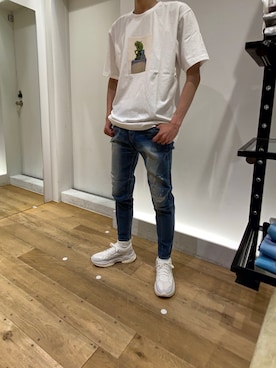 岡田さん（メンズ・180cm）の春コーディネート