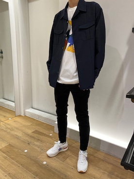 岡田さん(メンズ・180cm)の春コーディネート