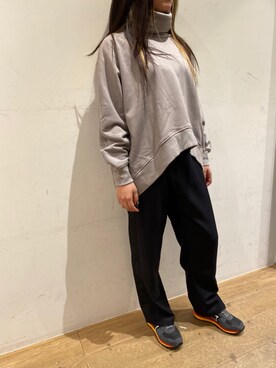 岡田さん(レディース・160cm)の春コーディネート