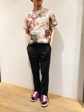 岡田さん（メンズ・172cm）の春コーディネート