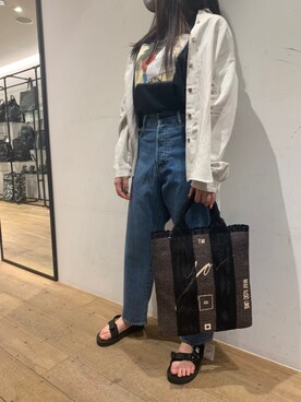 岡田さん(レディース・160cm)の春コーディネート