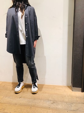 岡田さん（レディース・160cm）の春コーディネート