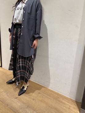 岡田さん（レディース・160cm）の春コーディネート