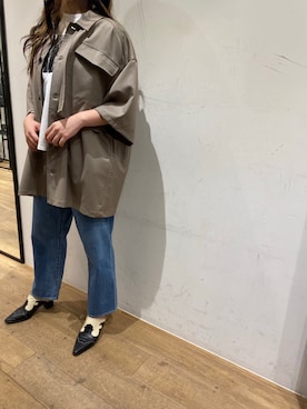 岡田さん(レディース・160cm)の夏コーディネート