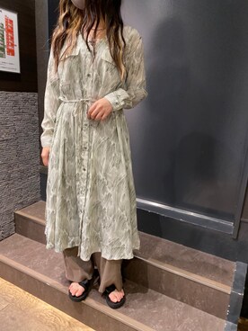 岡田さん(レディース・160cm)の夏コーディネート